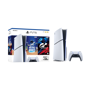 Consola PlayStation 5 Slim Mate + 2 Juegos (Gran Turismo 7 + Astro Bot)