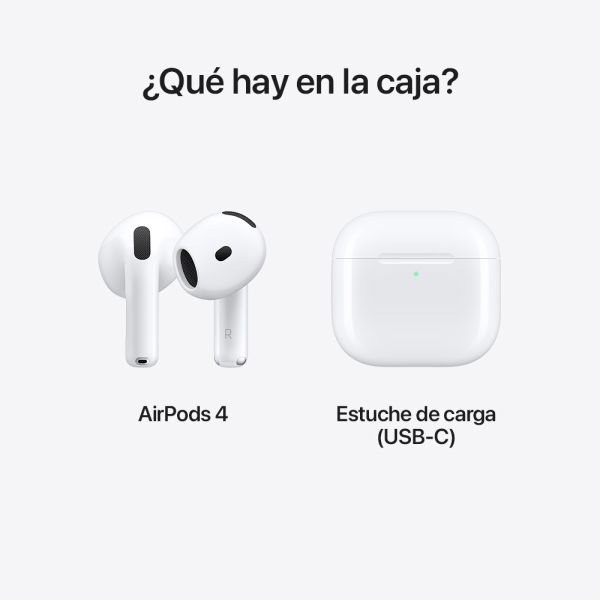 Apple AirPods 4 Cancelación Activa de Ruido