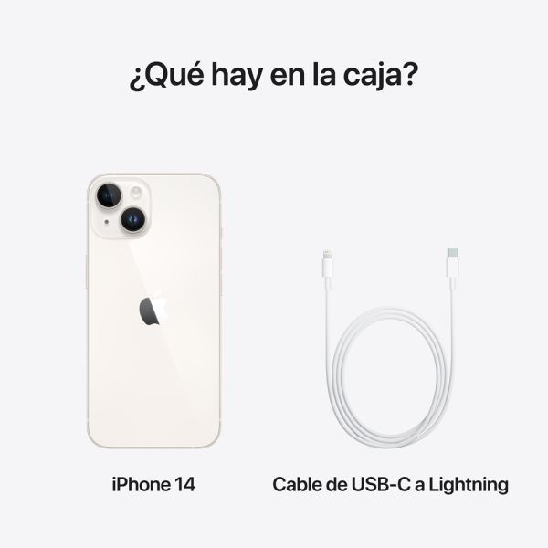 Apple iPhone 14ホワイト 本体 iPhone 14 128GB Blanco | Equipos Empresas | Entel