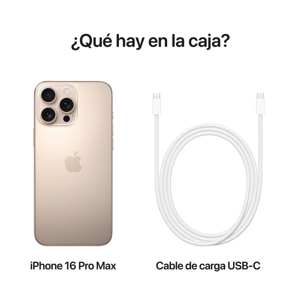 Apple iPhone 16 Pro Max Desierto - 256 GB