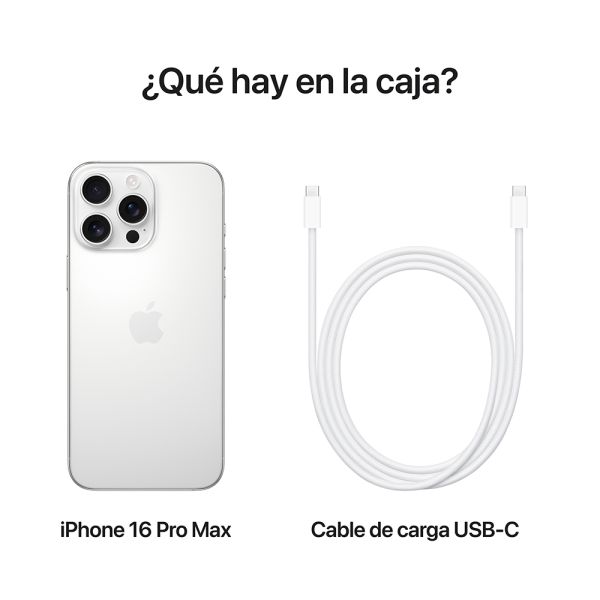 【美品】Apple iPhone 16e ホワイト 本体 Apple iPhone 16 Pro Max Blanco- 256 GB