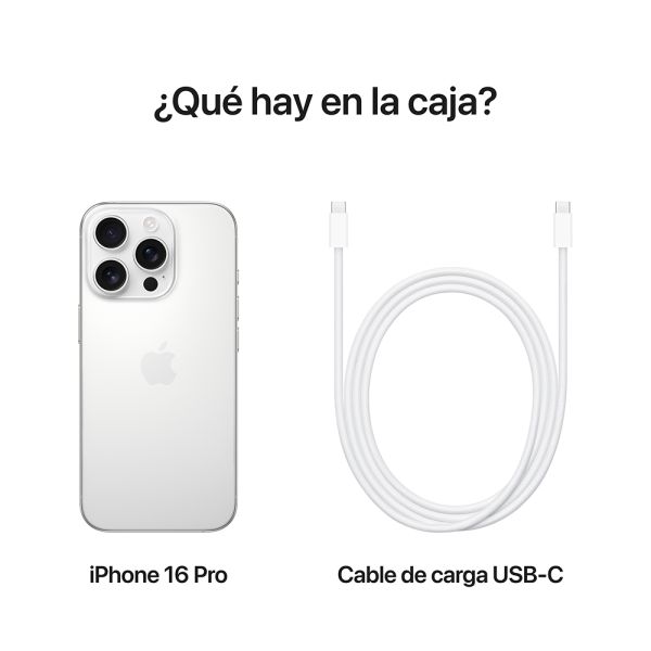 Apple iPhone 16 Pro Blanco- 128GB