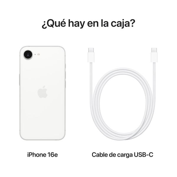Apple iPhone 16e Blanco - 256GB