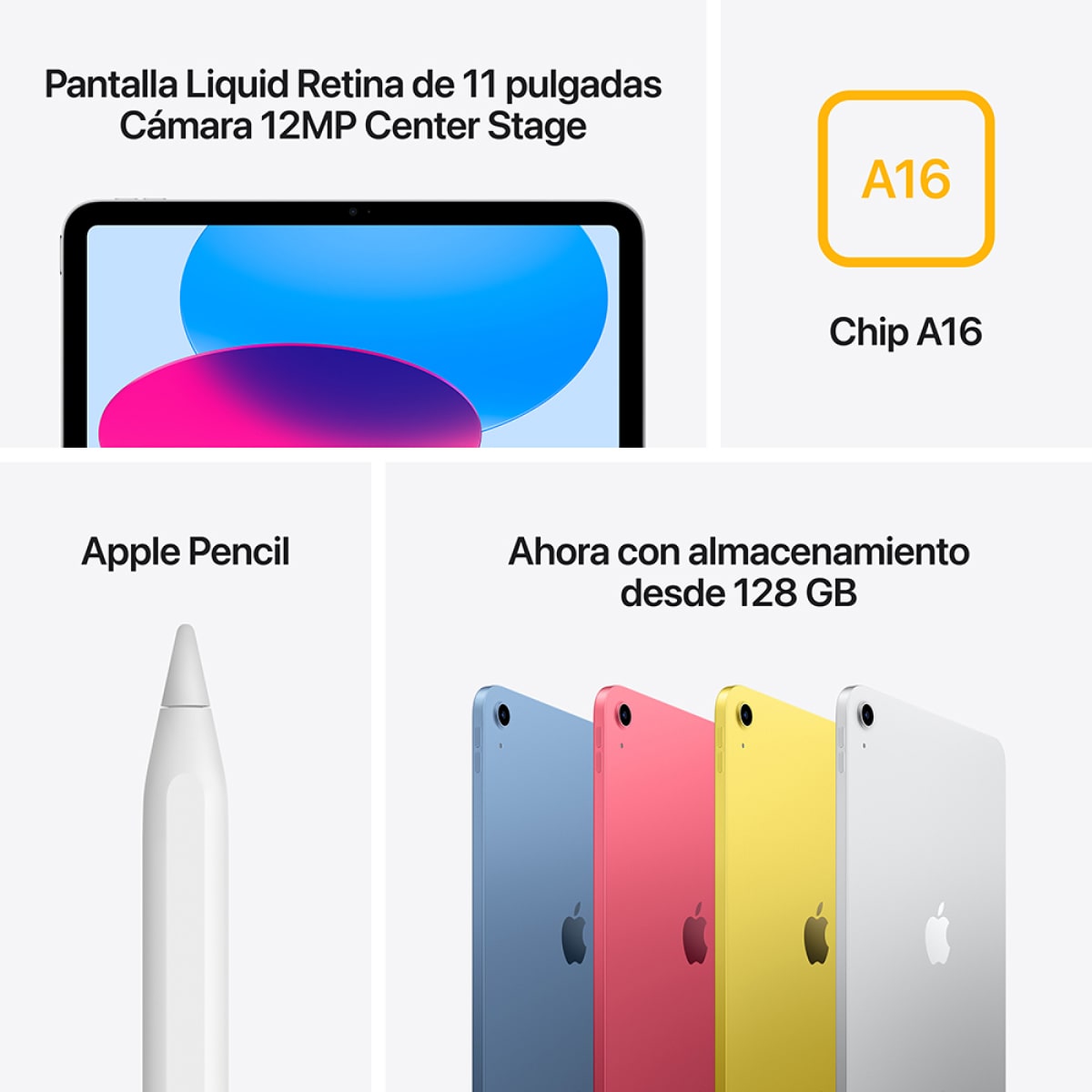 Apple iPad 11 A16 128GB Silver