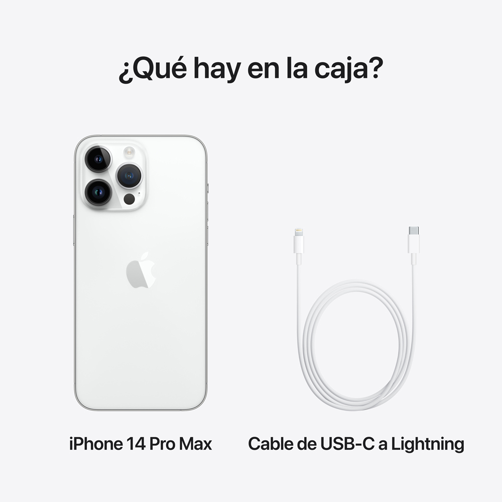 kiraraApple iPhone 14 Pro MAXホワイト 本体 Apple iPhone 14 Pro Max Plata - 128GB