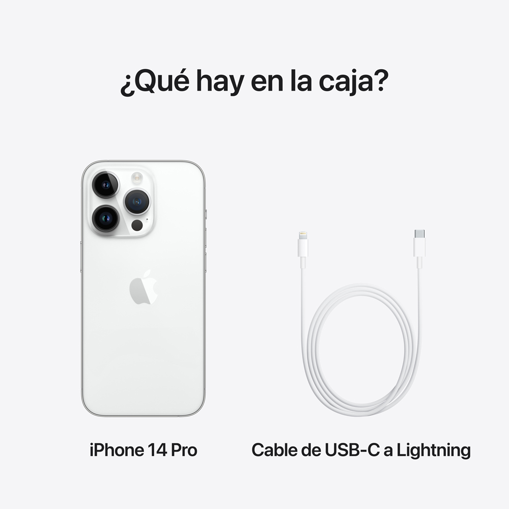 Apple iPhone 14 Pro Plata- 128GB
