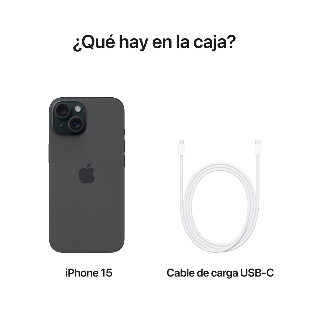 Apple iPhone 15 Black - 256GB