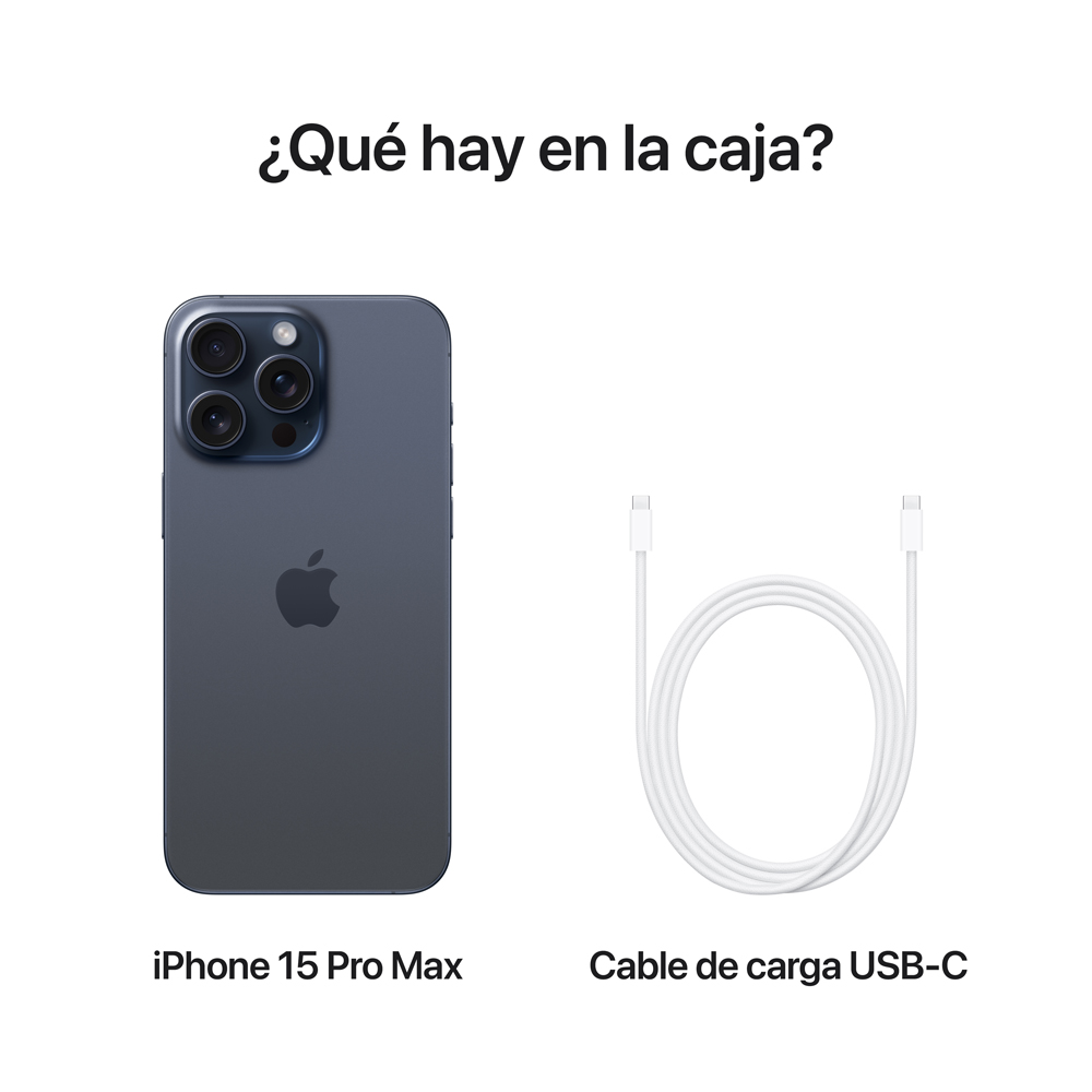 Apple iPhone 15 Pro Max Azul Titanio - 256GB