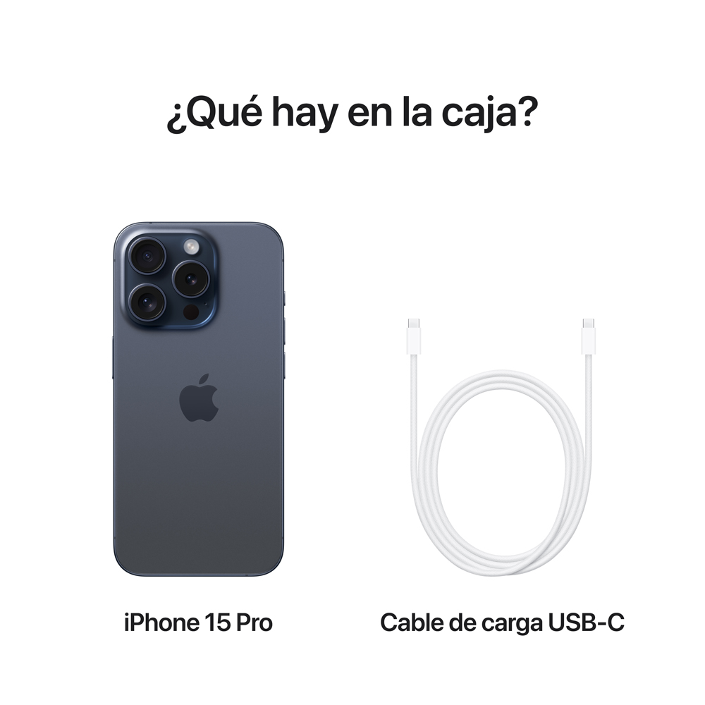 Apple iPhone 15 Pro Titanio Azul - 512GB