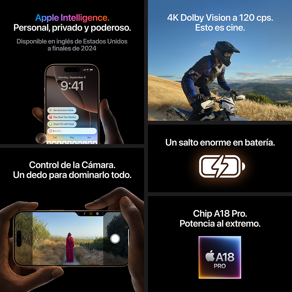 Apple iPhone 16 Pro Max Negro - 256 GB