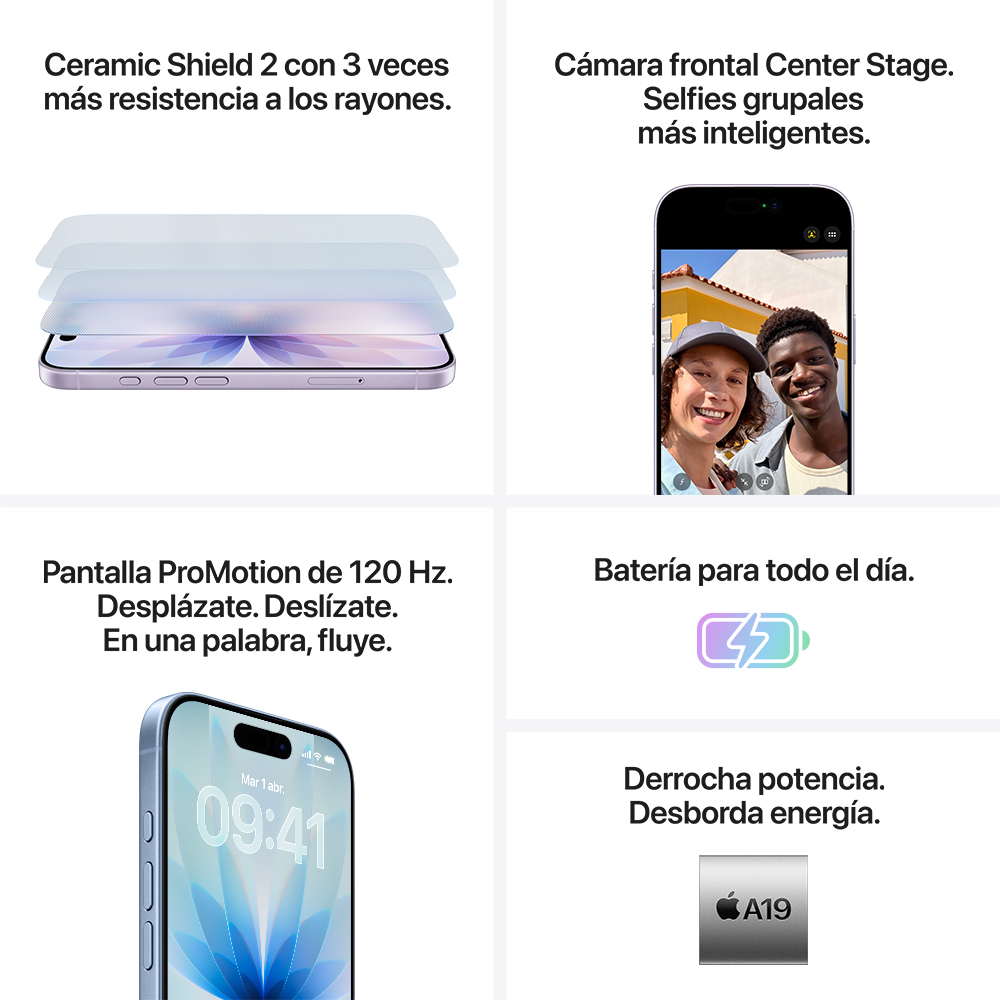 Apple iPhone 17 256GB Negro | Equipos para empresas