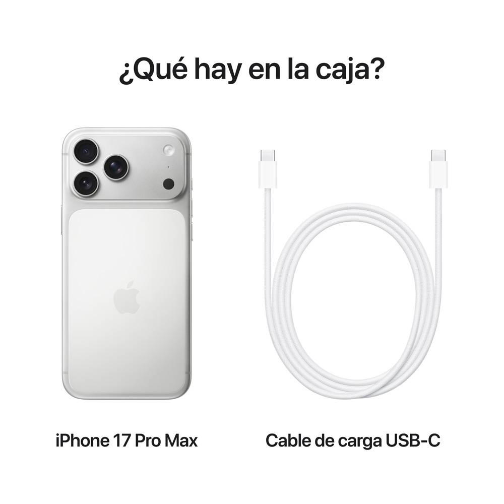 Apple iPhone 17 Pro Max Plata - 256 GB