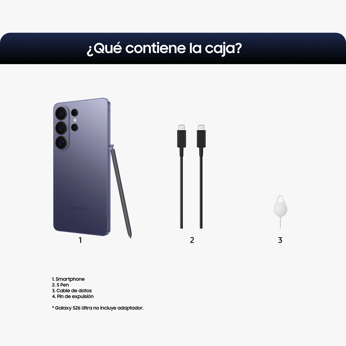 Samsung Galaxy S26 Ultra 256GB Violet | Equipos Entel conviene
