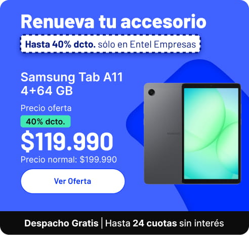 Renueva tu accesorio en Entel Empresas
