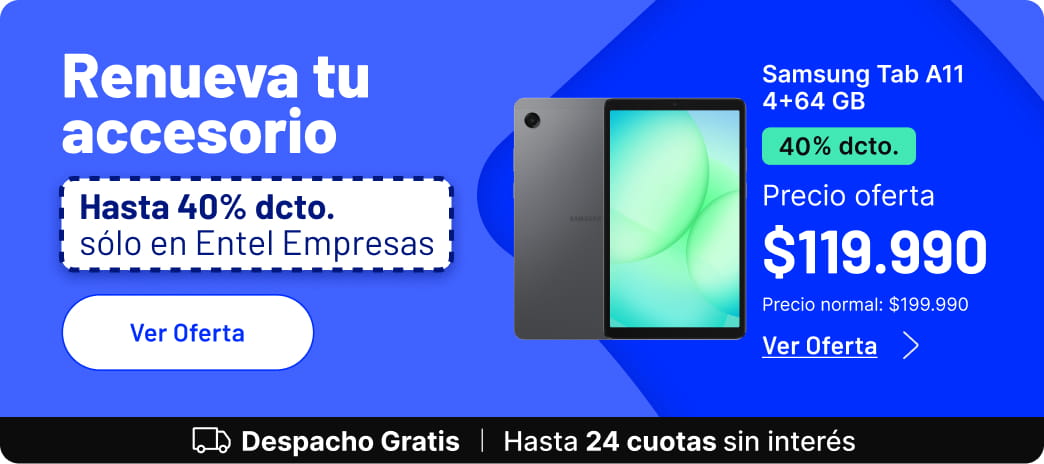 Renueva tu accesorio en Entel Empresas