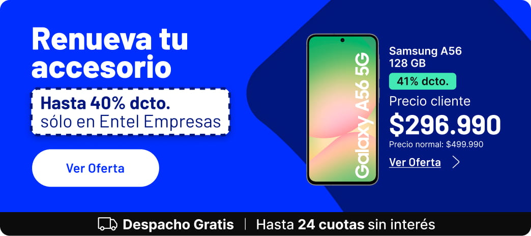 Renueva tu equipo en Entel Empresas