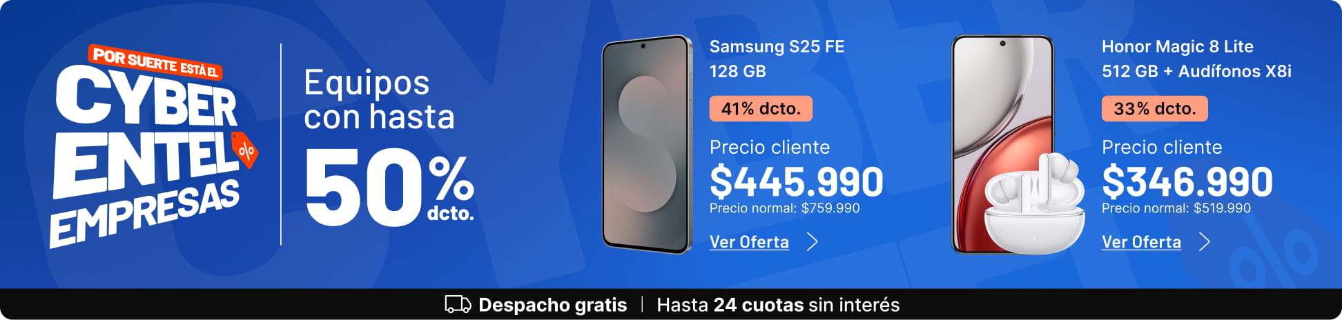 Por suerte esta el cyber Entel Empresas