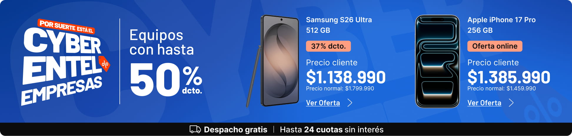 Por suerte esta el cyber Entel Empresas