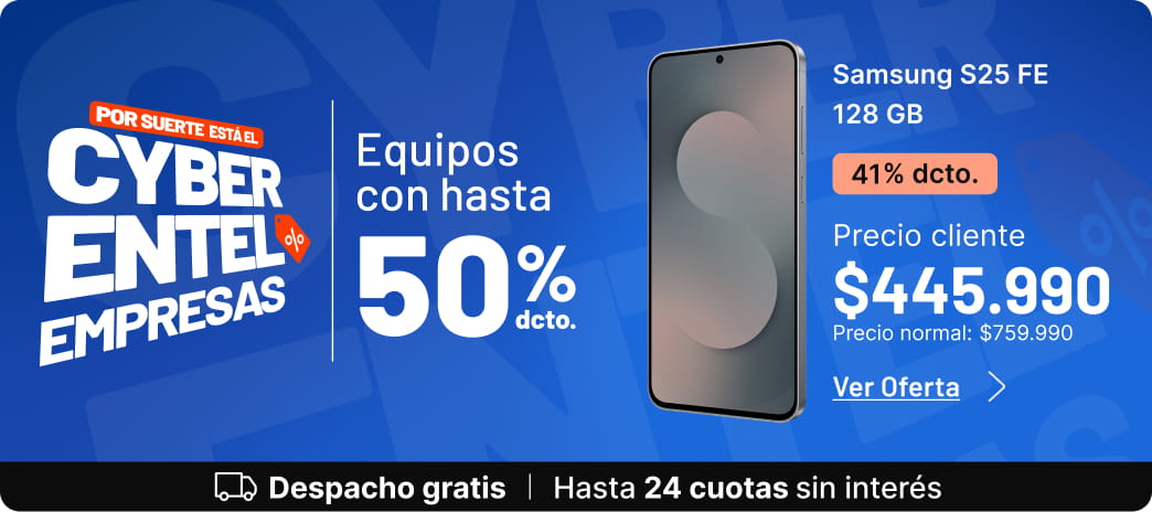 Por suerte esta el cyber Entel Empresas