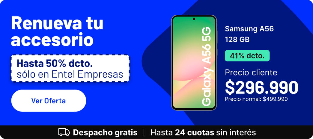 Renueva tu equipo en Entel Empresas