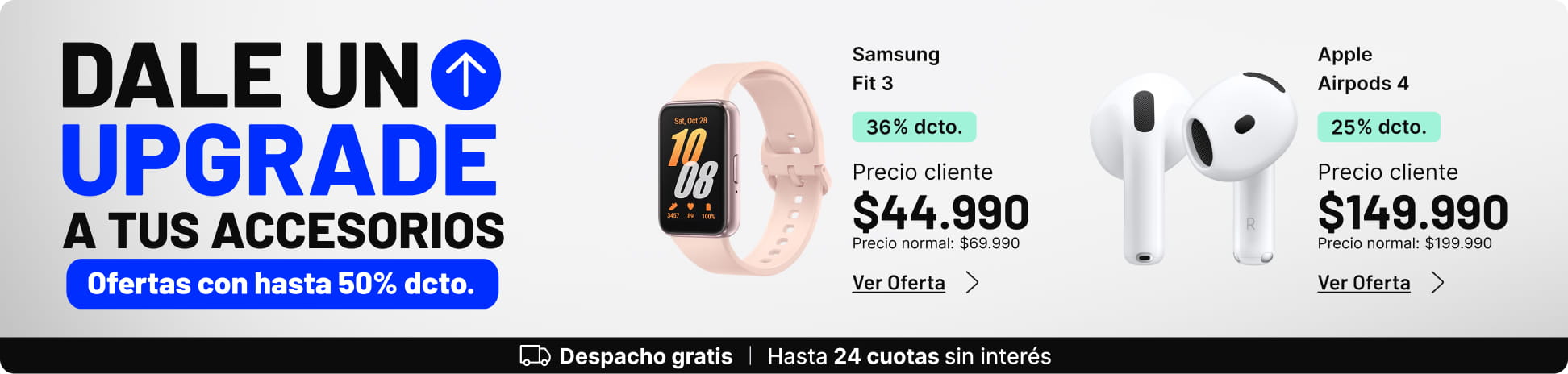 Este dia del niño regala accesorios con hasta el 50% dcto.