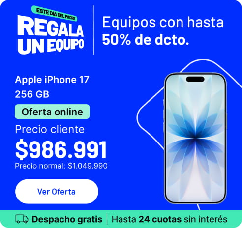 Este dia del padre regala tecnologia con Entel