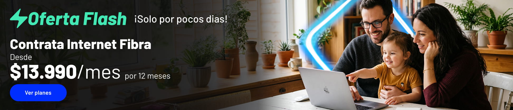 Oferta Flash, contrata internet fibra