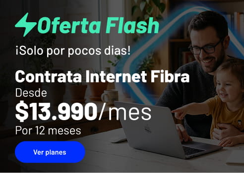 Oferta Flash, contrata internet fibra