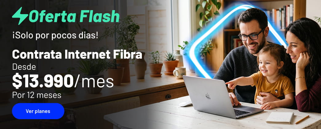 Oferta Flash, contrata internet fibra